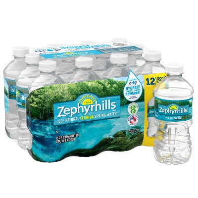 20 Fluid Ounce Bottled Water  Zephyrhills® Brand 100% Natural