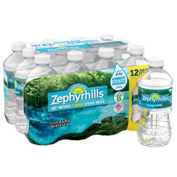 Zephyrhills Brand 100% Natural Spring Water - 12pk/12 fl oz Bottles