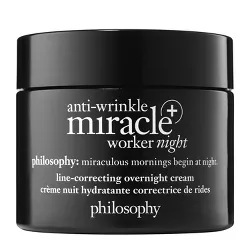 philosophy Anti-Wrinkle Miracle Worker + Line Correcting Moisturizer Night Cream - 1.7 fl oz - Ulta Beauty