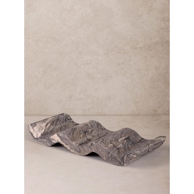 Georgia Brown Onyx Wine Bottle Holder