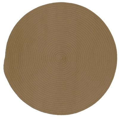 Colonial Mills Boca Raton - Caf Tostado 6 Ft round Round Rug Indoor/Outdoor 100% Polypropylene