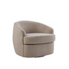 32.28'' Performance Fabric 360° Swivel Chair with High-Density Foam Cushion and Modern Design for Living Room - 2 of 4