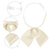 Elerevyo Women's Adjustable Satin Classic Bow Tie - 3 of 4
