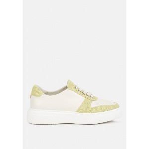 Kjaer Dual Tone Leather Sneakers Women - 1 of 4