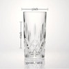 LEMONSODA Crystal Cut Highball Glasses Set of 4 – 12Oz - 4 of 4