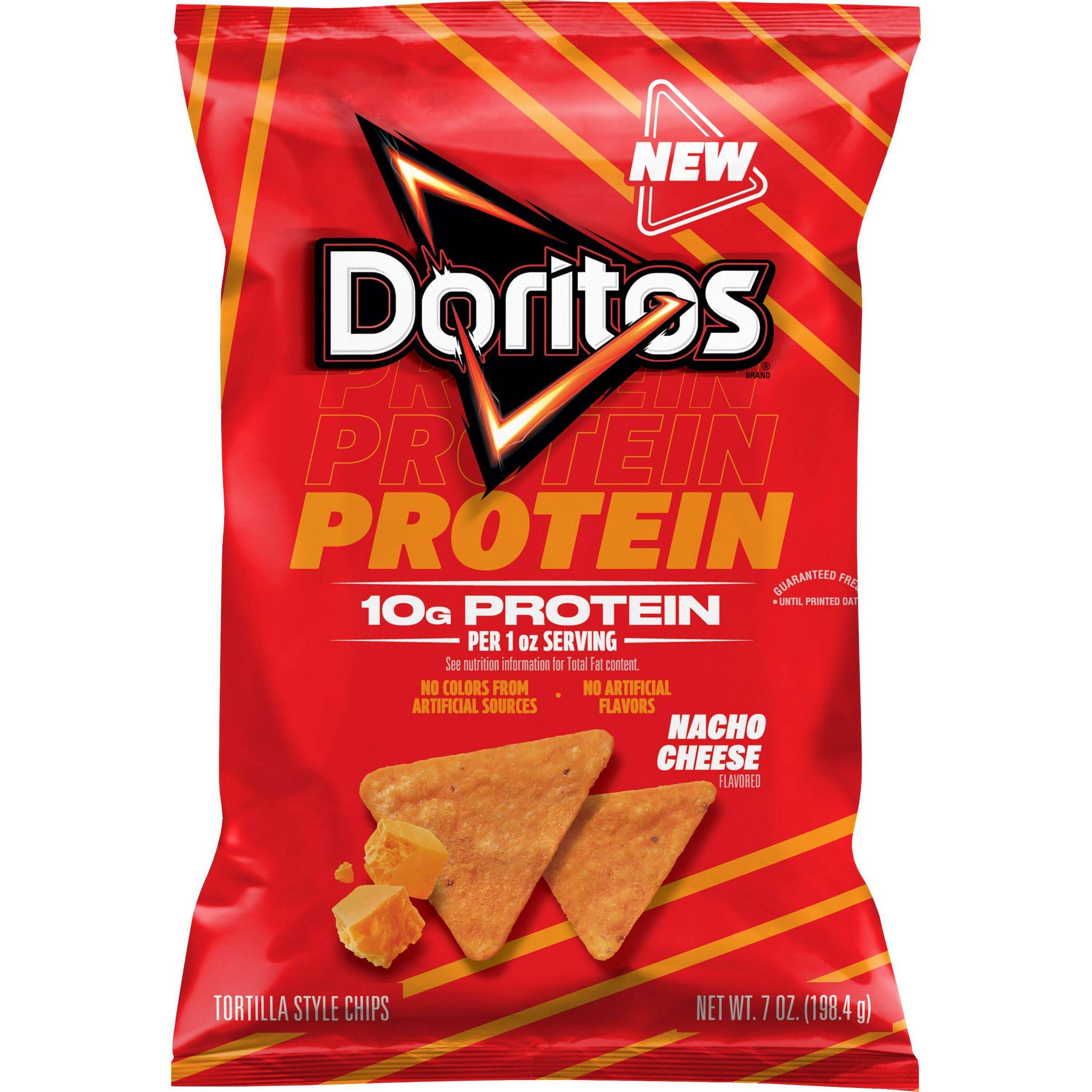 Doritos Protein Nacho Cheese Chips - 7oz