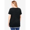 Woman Within Plus Size Layered-Look Tee - 3 of 4