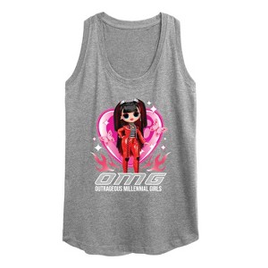 Women's - LOL Surprise! - Spicy Babe Graphic Racerback Tank - 1 of 4