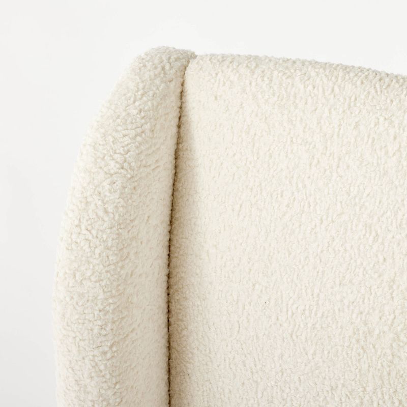 Kessler Bed in Cream Faux Shearling - Threshold™ designed with Studio McGee, 6 of 10