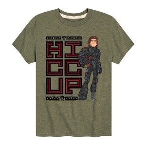 Boys' - How to Train Your Dragon - Hiccup Stacked Short Sleeve Graphic T-Shirt - 1 of 3