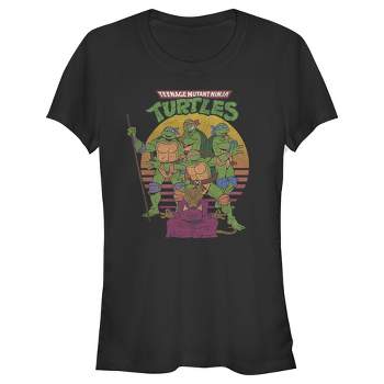 Juniors Womens Teenage Mutant Ninja Turtles Master Splinter Shot T-Shirt