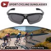 Unique Bargains Motorcycle Riding Goggles for Outdoor Sports Dirt Bike ATV Dark Gray Lens Black Frame 1Set - 3 of 4