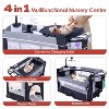 Kinder King 4-in-1 Portable Nursery Center and Bedside Crib with Bassinet, Changing Table, Storage Basket, Side Zipper & Travel Bag - 4 of 4