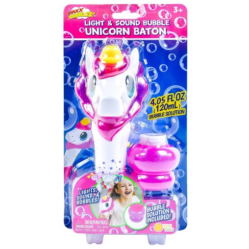 Maxx Bubbles Light and Sound Bubble Baton -Unicorn - image 1 of 4