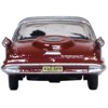 1959 Chrysler Imperial Crown 2 Door Hardtop Radiant Red with Black Top 1/87 (HO) Scale Diecast Model Car by Oxford Diecast - 4 of 4