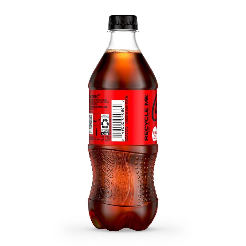 Coca-Cola Zero Sugar - 20 fl oz Bottle, 5 of 11