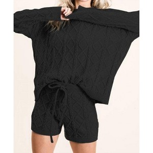 Women's Soft Cozy Sweater Short - BiBi - 1 of 2