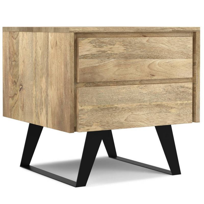 WyndenHall Mitchell Side Table Natural, 2 of 11
