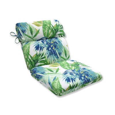Pillow Perfect Soleil Outdoor One Piece Seat And Back Cushion Blue Green Target