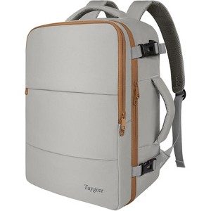 35L Travel Backpack for Women with Laptop Compartment & Shoe Pouch, Airline-Approved Personal Item Bag - 1 of 4