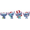 Set of 4 Diecast Figures "Disney's Stitch Christmas Edition" "Metalfigs" Series Diecast Models by Jada - 2 of 4