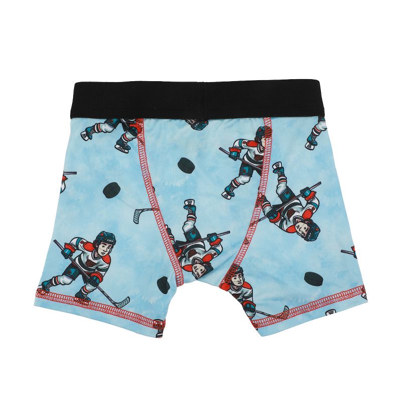 Sports AOP Toddler Boy's 5-Pack Boxer Briefs, Sizes 2T-5T, 5 of 6