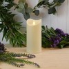 LumaBase Battery-Operated 7" Pillar Candle with Flickering Flame - 3 of 4