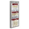 Stupell Industries Vintage Cinema Projector Phrases, 10" x 24" - 3 of 4