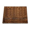 EcoDecors FSC Teak 20x15 End Grain Cutting Board with Charcuterie Tray - 4 of 4