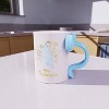 Zak Designs 18oz Cinderella Bow Sculpted Handle Mug - 4 of 4