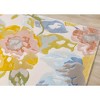 Rug Branch Contemporary Botanical Yellow Indoor Area Rug - 3 of 4