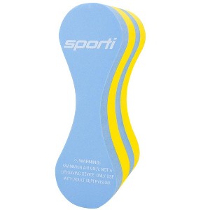 Sporti Sporti Junior Pull Buoy Blue/Yellow/Blue One Size - 1 of 4