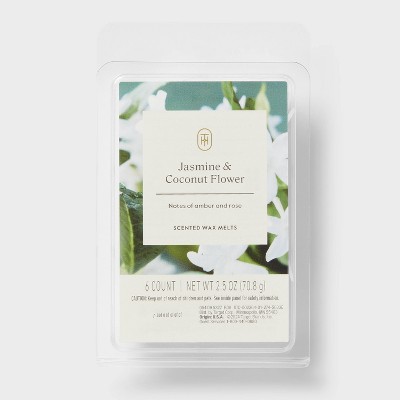 6ct Jasmine and Coconut Flower Wax Melts 2.5oz - Threshold™