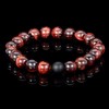 West Coast Jewelry Men's Polished 10mm Natural Stone Bead Stretch Bracelet - 2 of 4