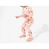 Girl Newborn Bamboo Convertible Footie - Bellabu Bear - 3 of 3
