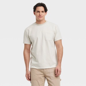 Men's Vintage Short Sleeve Pocket T-Shirt - Goodfellow & Co™ - 1 of 3