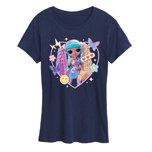 Women's - LOL Surprise! - Candylicious, Butterflies, & Hearts Short Sleeve Graphic T-Shirt - 1 of 4