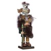 Kurt Adler 16-Inch Hollywood Woodsman Nutcracker with Owl Hat - 2 of 4