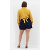 Women's Plus Size Rosabella Shirt - gold | CITY CHIC - 3 of 4
