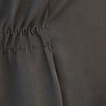 black tropical floral