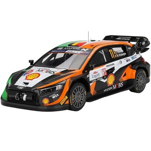 Hyundai i20 N Rally1 Hybrid #11 "Hyundai Shell Mobis WRT"  Winner "Rally Croatia Power Stage" (2023) 1/18 Model Car by Top Speed - 1 of 4
