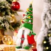 Christmas Gnomes Plush Decoration,Gnome Plush Christmas Decoration Handmade Swedish Dwarf Scandinavian Tomte Elf Gnomes for Home Office Table Decor - 3 of 4