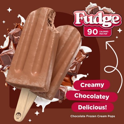 JonnyPops Chocolate Fudge Cream Minis Frozen Pops - 6.72 fl oz/6ct