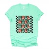 Simply Sage Market Noel Checkered Stacked Short Sleeve Tee - 2 of 4