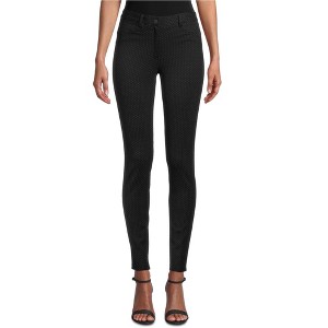 Anne Klein Womens Pin-Dot Casual Leggings - 1 of 1
