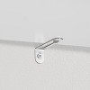 Kids' Desk with Ladder Shelf Storage and 2 Bonus Magnetic Art Display Bars White - RiverRidge Home: Kids Bookshelf Desk Bookcase, MDF, Anti-Tip - 4 of 4