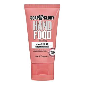 Soap & Glory Hand Food Hydrating Hand Cream - Original Pink Scent - Travel Size - 1.69 fl oz