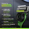 RAZER + Gillette Labs Exfoliating Bar Razor + 1 Razor Blade Refill & Premium Magnetic Stand - 3 of 4
