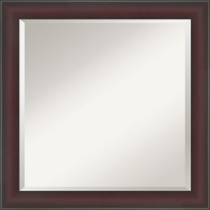 Amanti Art Grand Narrow Beveled Framed Bathroom Vanity Wall Mirror - 1 of 4