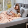 LIVN CO. Ultra-Soft Liquid Cotton Comfort Blanket Blush - 2 of 4